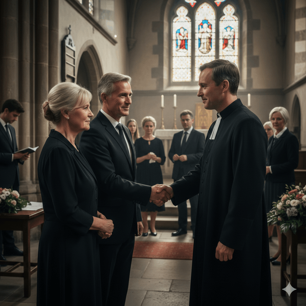 Wie bedankt man sich beim Pfarrer nach der Beerdigung 2026