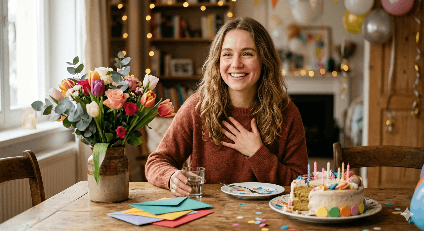 Wie bedankt man sich für die Glückwünsche zum Geburtstag 2026