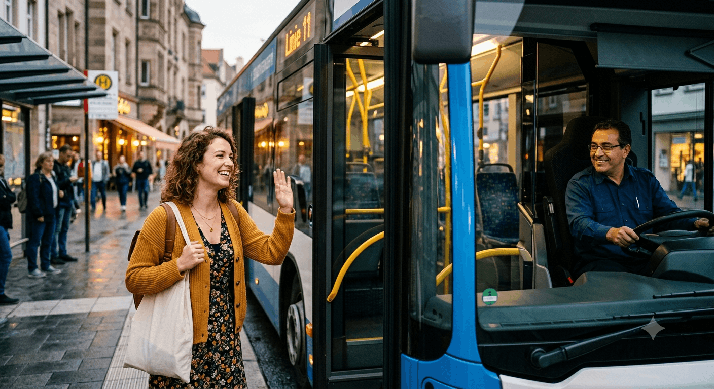 Wie bedankt man sich beim Busfahrer Ideen und Tipps 2026