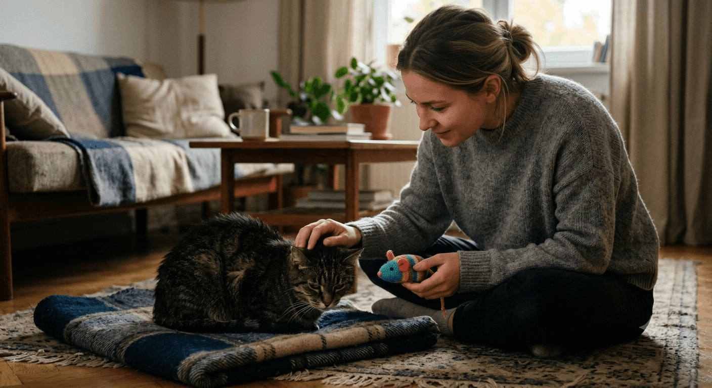 Wie hilft man einer trauernden Katze Tipps 2026