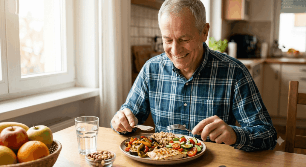 Richtig essen ab 60 Diese Nährstoffe halten dich vital und stark 2026